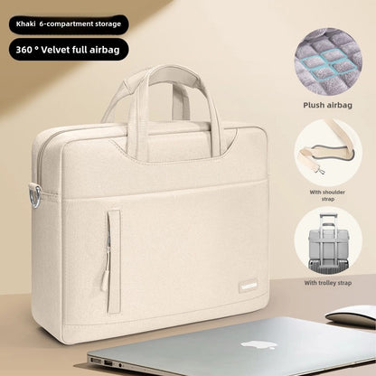 Business Laptop Bag Case Shoulder Tote Bag Notebook Bag Briefcase For 13 15 17 Inch Macbook Air Pro HP Huawei Asus Dell handbag