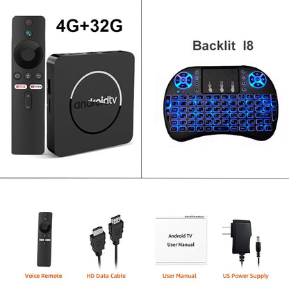 Android14 TV Box Q10 Allwinner H313 Suporta Wi-Fi Duplo 2.4G e 5G 8K 64G 128G Rom Set Top Box Media Player TV Box Set Top Box de Voz