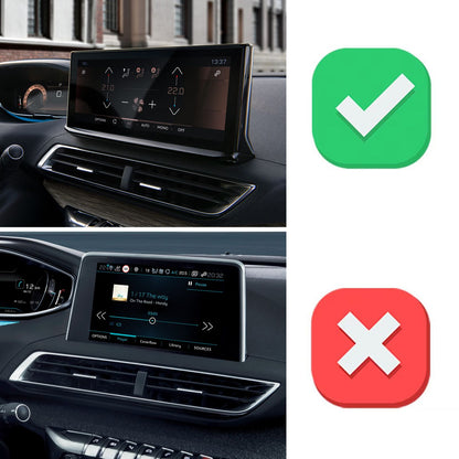 Suporte de Celular Automotivo para Peugeot 3008 2021-2023 GPS Suporte de Navegação Acessórios Automotivos