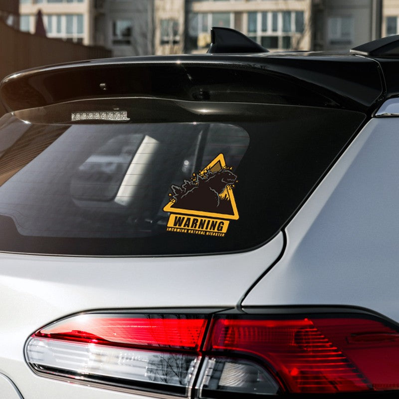 Car stickers anime monster giant electric car personalized stickers window reflective decorative stickers accessories