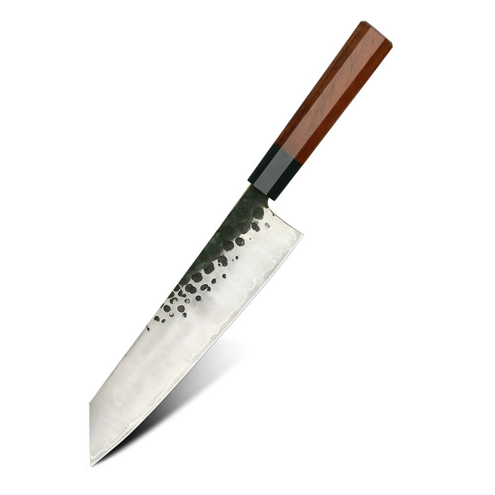 Amber 1-5pcs Kitchen Knives Set 3 Layers AUS-10 Steel Chef Knife Professional Japanese Knife Cooking African Mkuruti Handle