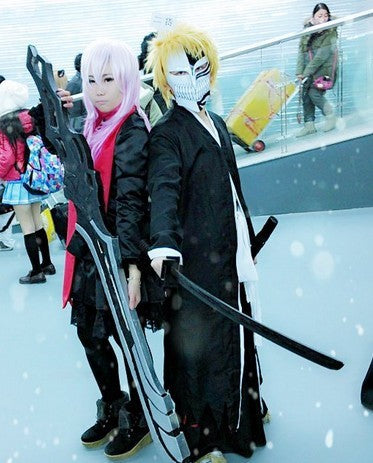 Hot Cartoon Death Ichigo Kurosaki Bleach Mask Christmas Dance Masquerade Party Cosplay Halloween Cool Mask Gift for Men Boy Toy
