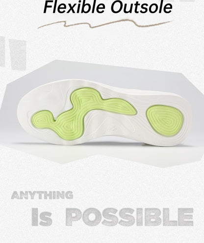 Li-Ning Men SOFT GO 2 KNIT Slip-on Casual Walking Shoes Cushion Comfy Stable LiNing Mesh Jogging Daily Sports Sneakers AGLV017