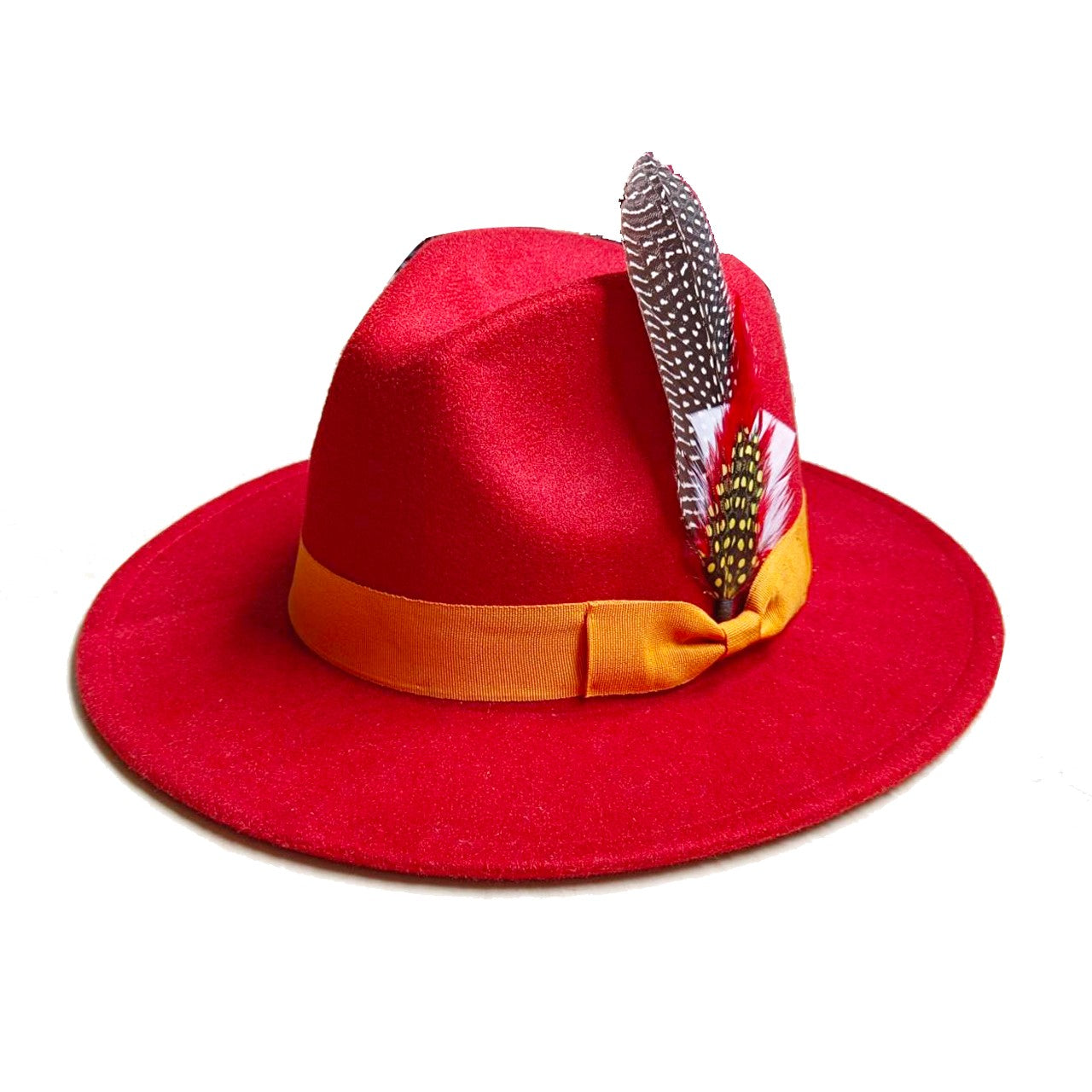 Leather Pink Fedora Wide brimmed Jazz Hat Autumn/Winter Classic Elegant Panama Hat Gentleman Hat Wholesale Sombrero