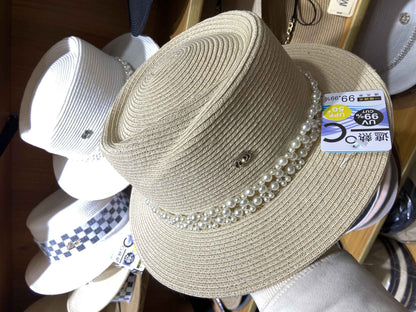 Chapéu de palha Raffite com aba grande para Jazz, chapéu de praia retrô inglês versátil para mulheres com proteção solar, estilo Hepburn, chapéu de senhora francesa