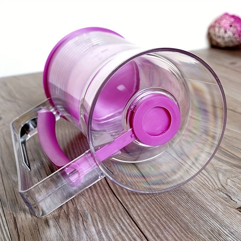 1 Pcs 900ml Batter Dispenser Hand-held Graduated Funnel Pastry Dough Dispensador For Pancake Cupcakes Cake2025new