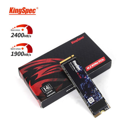SSD KingSpec M2 NVME 512 GB 1 TB Disco Rígido Interno PCIe3.0 NVME SSD 128 GB 256 GB 2 TB Unidade de Estado Sólido 2280 para PC Desktop Notebook