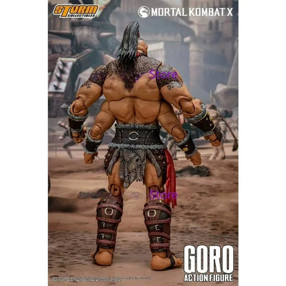 Em estoque Original STORM TOYS Storm Mortal Kombat GORO Boneco de Anime Modelo Colecionável Presente