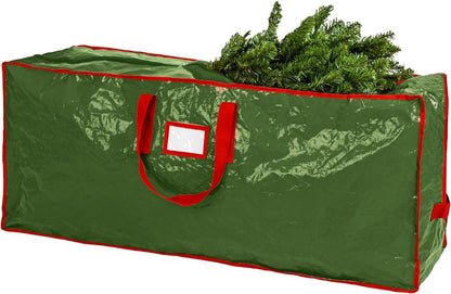 Christmas Tree Storage Bag Heavy Duty Tree Bag Reinforced Handle and Zipper Waterproof Storage Bag Christmas Packaging Bag