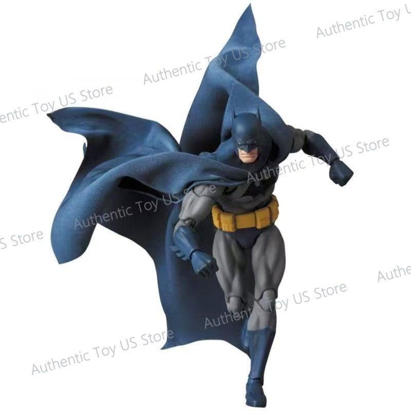 Novos brinquedos CT Batman Hush Versão Azul Mafex 105 Bat Man Versão Preta Dc Anime Action Figure Estatueta Modelo Estátua Presentes Brinquedos