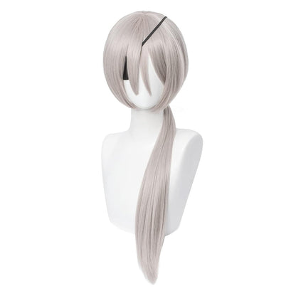 Angel Devil for Chainsaw Man Bangs Long Orange Brown Cosplay Wigs Halloween Costume Party AdultHair Wig