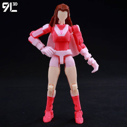 9L3D Impresso Invencível Menino Lucky13 Dummy13 Conquistar LEX Allen Super-heróis Anime Brinquedos Bonecos de Ação Modelo de Manequim Enfeites