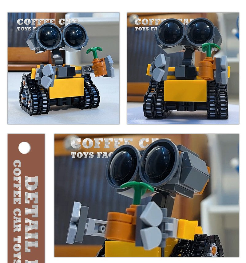 Sci-Fi Movie Robot Wall E MOC Building Blocks Dolls Space Mecha MOC Bricks Action Figure Toys Adult Children Birthday Gifts DIY