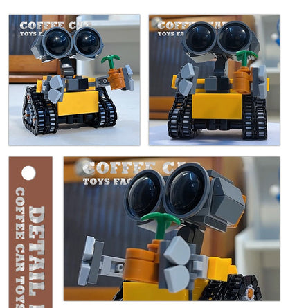 Sci-Fi Movie Robot Wall E MOC Building Blocks Dolls Space Mecha MOC Bricks Action Figure Toys Adult Children Birthday Gifts DIY