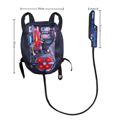 Kids Ghostbusters Movie Cosplay Costumes with Backpack Christmas Gift Carnival Theme Party Clothes Fans Collection