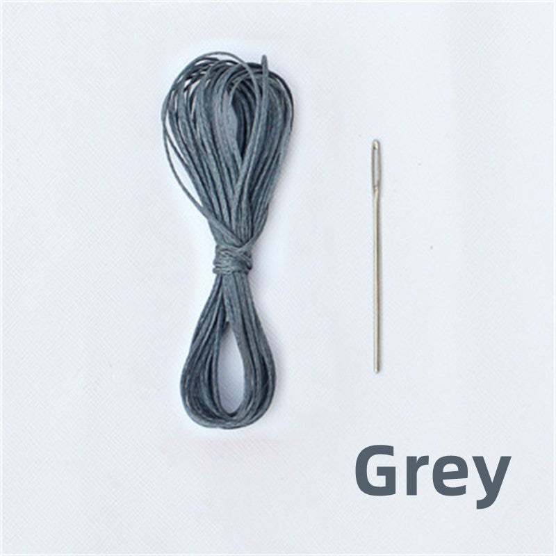Needle and Thread Set For Car Steering Wheel Cover Hand Braiding DIY Kit