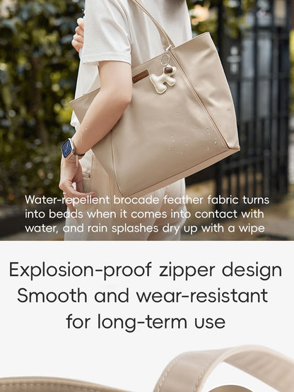 LEFF Luxury Women's Tote Bag Crossbody Bag High End Large Capacity Shoulder Bags Nylon Waterproof Commuting Bag Outdoor Bags