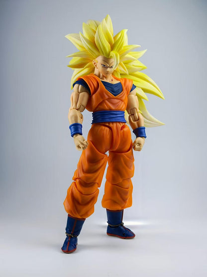 Neokong Studio Dragon Ball Vegeto Figure Goku Ssj3 3.5 Body SHF Vegito Super Saiyan 3 Action Figure Vegeto Figurine Toy Gift