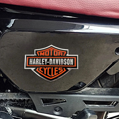 Para Harley Davidson Logotipo Decorativo de Metal Moto Adesivo Personalizado Modificado 3D Estéreo Adesivos de Carro Acessórios de Emblema