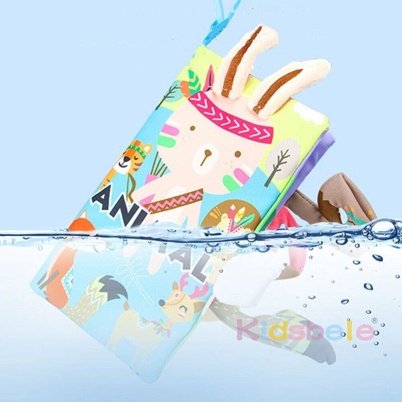 Soft Baby Books 0-6 Months Infants Toy 0 to 12 Months Crinkle Cloth Books For Newborns Stroller Toys Tummy Time  Sensory Toys