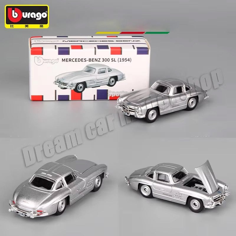 Burago 1:64 Ferrari Series SF90 488P Roma F430 F12 Liga de Carro Modelo Brinquedos Infantis Coleção de Presentes de Férias Modelo de Carro Atacado