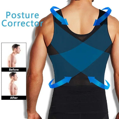 Men Fitness Clothes Compression Sports Vest Tight Base Layer Sleeveless Shirt Mesh Tops Singlet Sweatshirt Sportswear Activewear