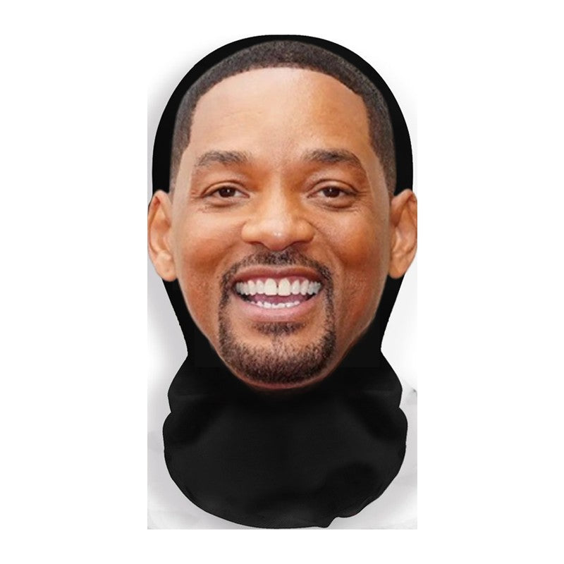 New 3D  Funny Elastic Realistic Celebrity Mask Visualized Masks Full Face Cosplay Balaclava Halloween Party Props Headcovers