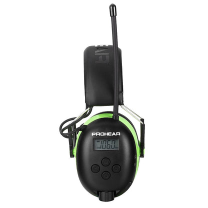 Hearing Protection Bluetooth headphones electronic earmuffs AM/FM radio 5.0 for Mowing Safety Ear muffs 2000mAh Lithium Battery