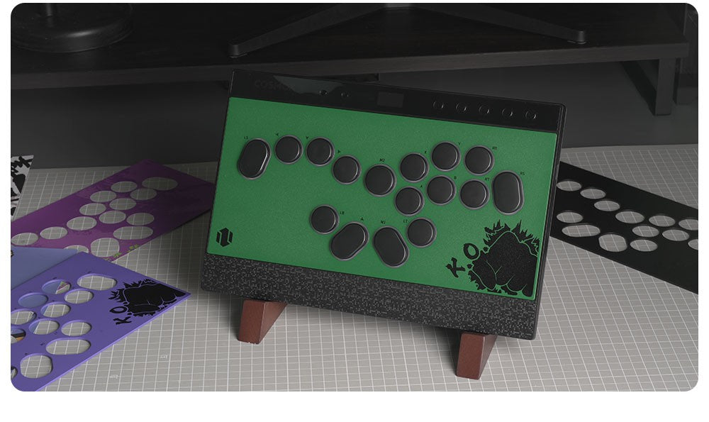 Haute42 Controle Magnético Arcade Sem Alavanca C16-S Teclado Controle Hitbox Sem Alavanca Para PC/PS4/PS5/Switch Fight Stick Hitbox