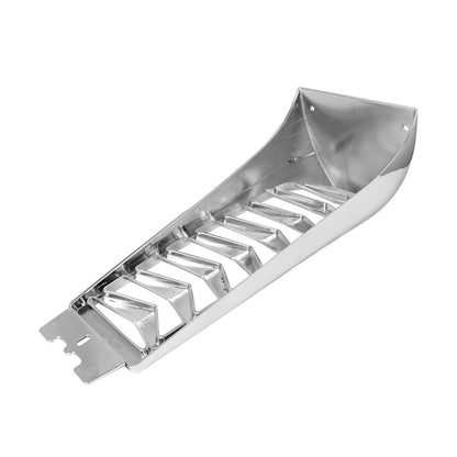 Tampa Frontal Inferior do Radiador ABS da Motocicleta Carenagem de Queixo Spoiler Cromado/Preto para Harley Softail Street Bob Breakout