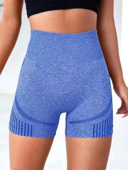 Women's Yoga Shorts High-Waist Fitness Shorts Fitness Yoga Lifting Buttocks Fitness Women's Yoga Fitness Running Shorts Sportswe