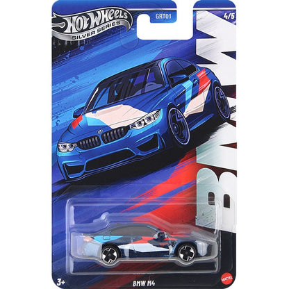 Hot Wheels GRT01 BMW M1 M2 M3 M4 M5 Alloy Car Models Set - 1:64 Scale Diecast Collection, Limited Edition Gift for Adults Kids