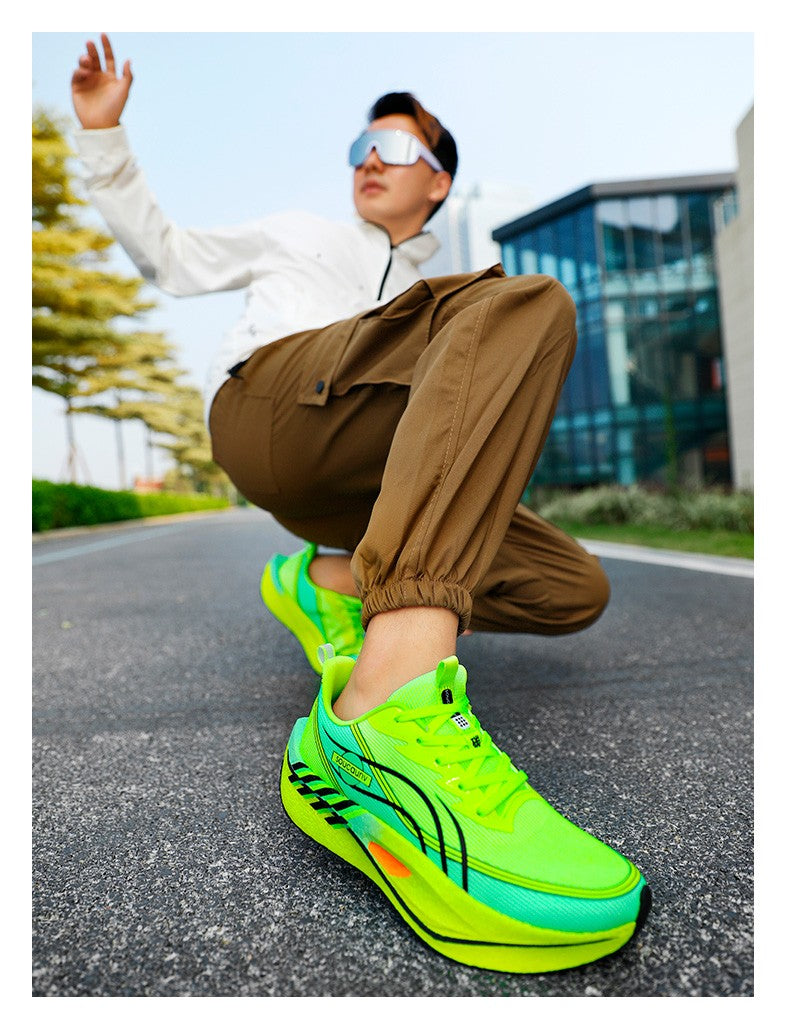 Running Shoes Casual Carbon Board Marathon Men Sports Tenis Air Breathable Women's Comfortable Athletic Nonskid Leisure Sneakers