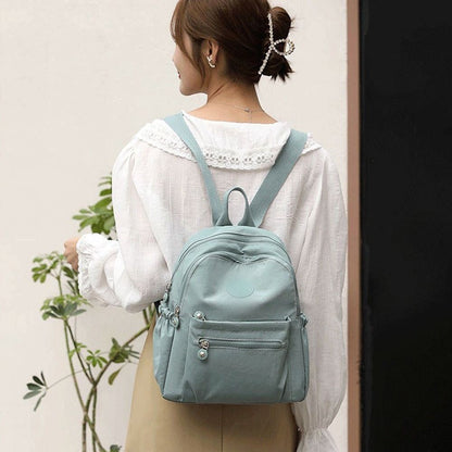 Bolsa de Ombro Casual Grande Capacidade Mochila Estudantil Impermeável Leve Mini Mochila Pequena Resistente ao Desgaste Viagem