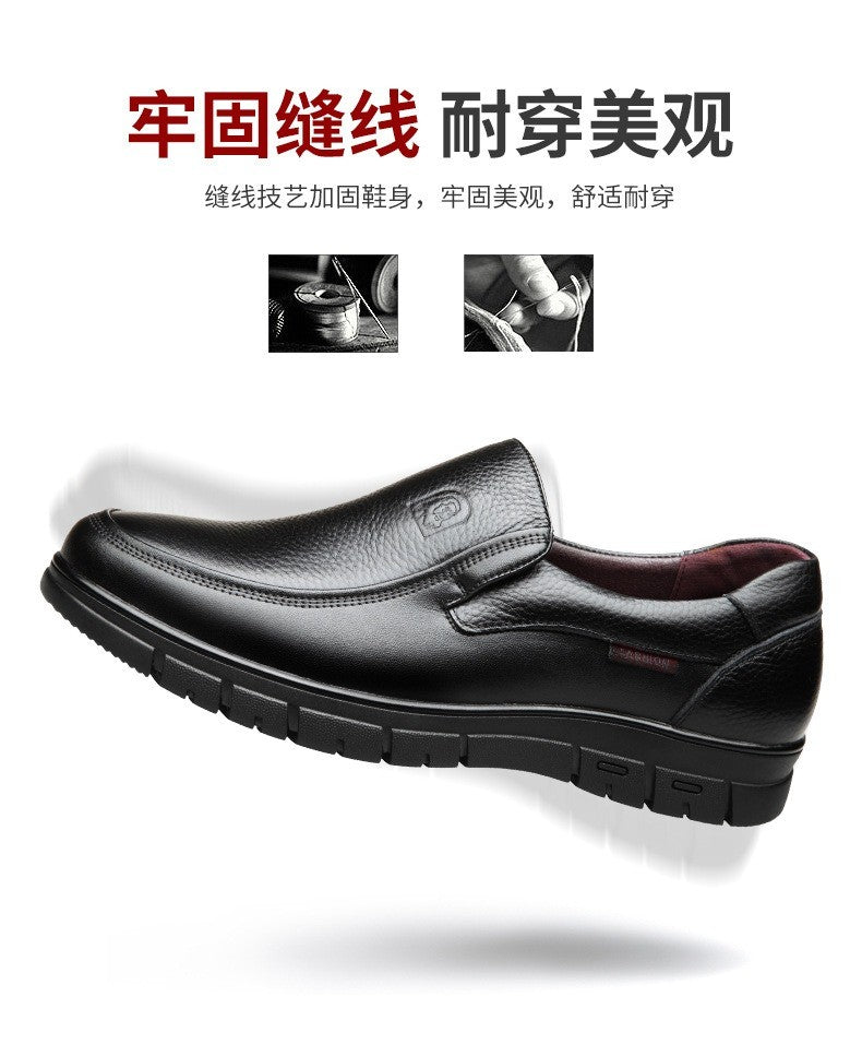 New Genuine Leather Handmade Shoes Casual Shoes For Men Flat Platform Walking Shoe Outdoor Footwear Loafers Breathable Sneakers