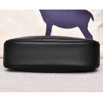 Luxury Leather Tote Bag - Designer Brand Women's Handbag for Office & Daily Use, Modern Minimalist Style