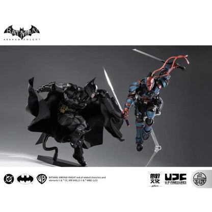 100%Original LPZZ Studio 1/12 Deathstroke Batman Arkham Knight Batsuit V8 04 Bonecos de Ação Modelo do Filme do Batman