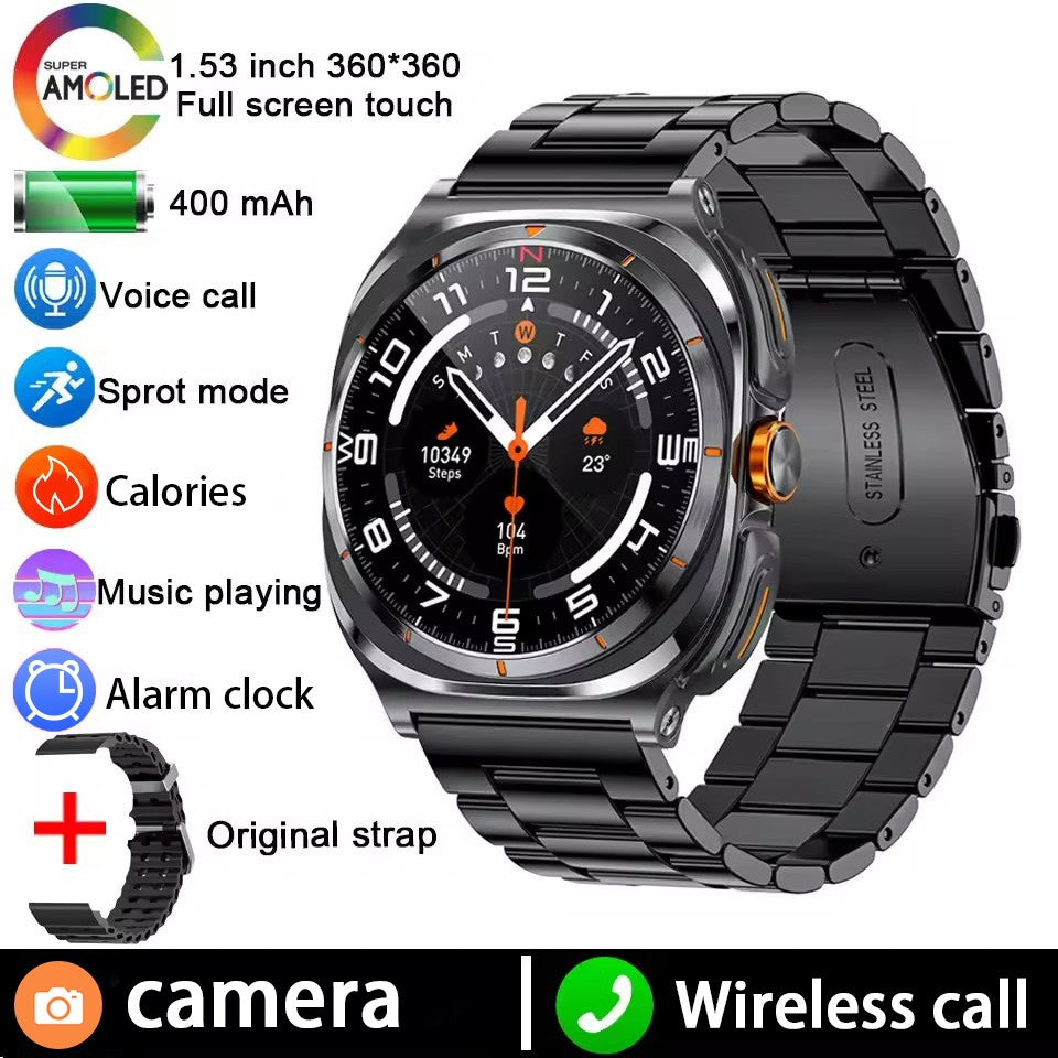 Chamada Bluetooth IP68 à Prova D'Água 2025 Novo Smartwatch 2 em 1 Atualizado com Fones de Ouvido Bluetooth TWS Para Homens e Mulheres Smartwatch Esportivo