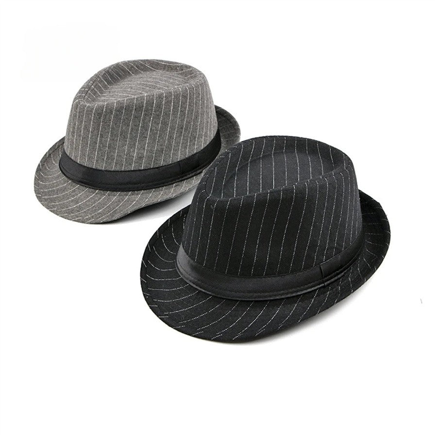 Chapéu de Lã para Casamento Primavera Verão para Homens de Meia-Idade, Casal, Moda Outono Inverno, Festa Xadrez, Design de Luxo, Chapéu Jazz Fedora para Mulheres