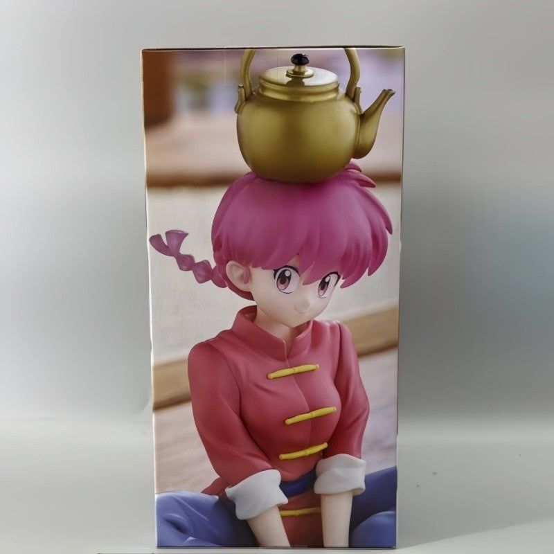 Original SEGA Ranma 1/2 Luminasta Shampoo Tendou Akane Saotome Ranma 19Cm Boneca Kawaii Action Figure PVC Modelo Brinquedos Colecionáveis