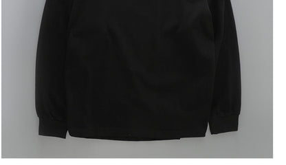 Dukeen 280g Heavyweight Long-Sleeved T-Shirt for Men 100% Cotton Shirts Oversized Solid Color Tops Plain Tees Men's Clothing