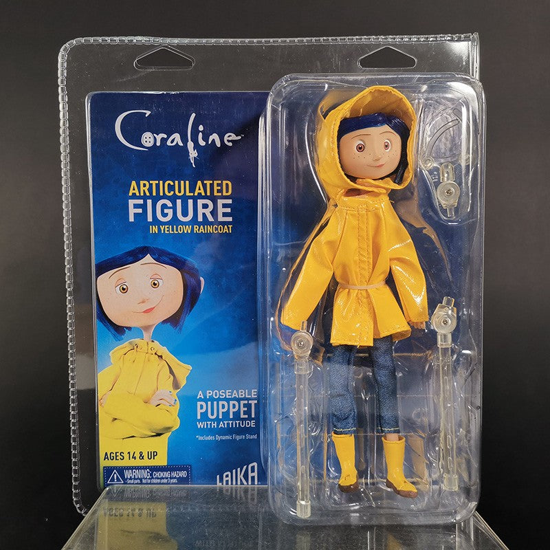 NECA Coraline & the Secret Door Coraline Joints Moveable Action Figure Toy