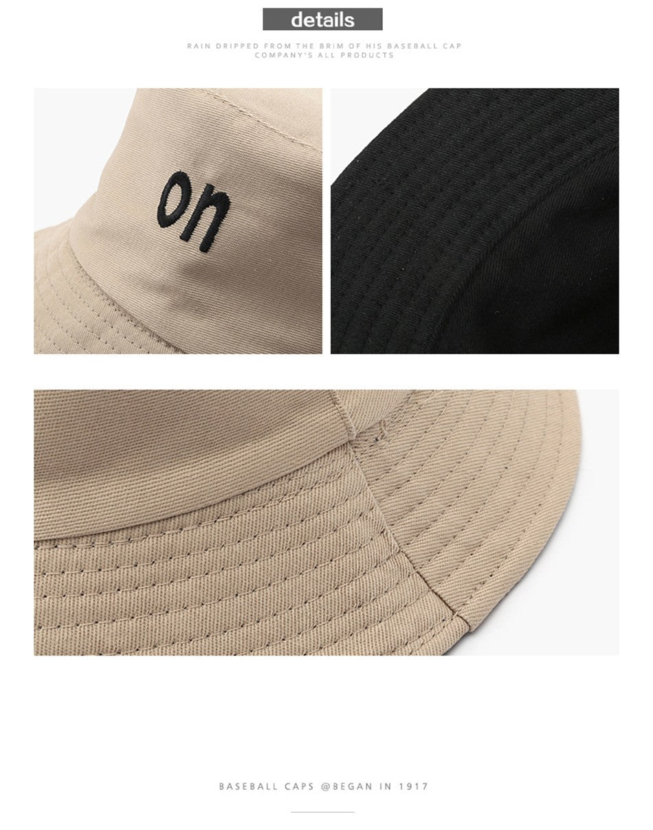 FS Orange Pink Bucket Hats For Men Luxury Women Hip Hop Panama Cap Cotton Double-sided Winter Windproof Fisherman Hat Bob Homme