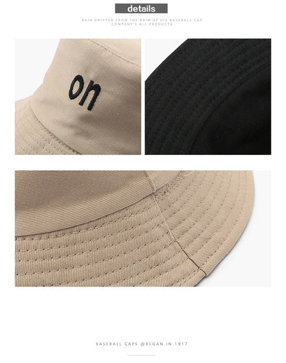 FS Orange Pink Bucket Hats For Men Luxury Women Hip Hop Panama Cap Cotton Double-sided Winter Windproof Fisherman Hat Bob Homme