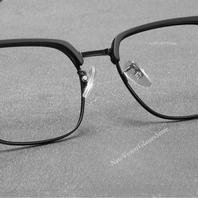 Metal Frame Myopia Glasses Men Women Blue Light Blocking Computer Eyewear Unisex Near Sight Eyeglasses Diopter 0 To -4.0 ????