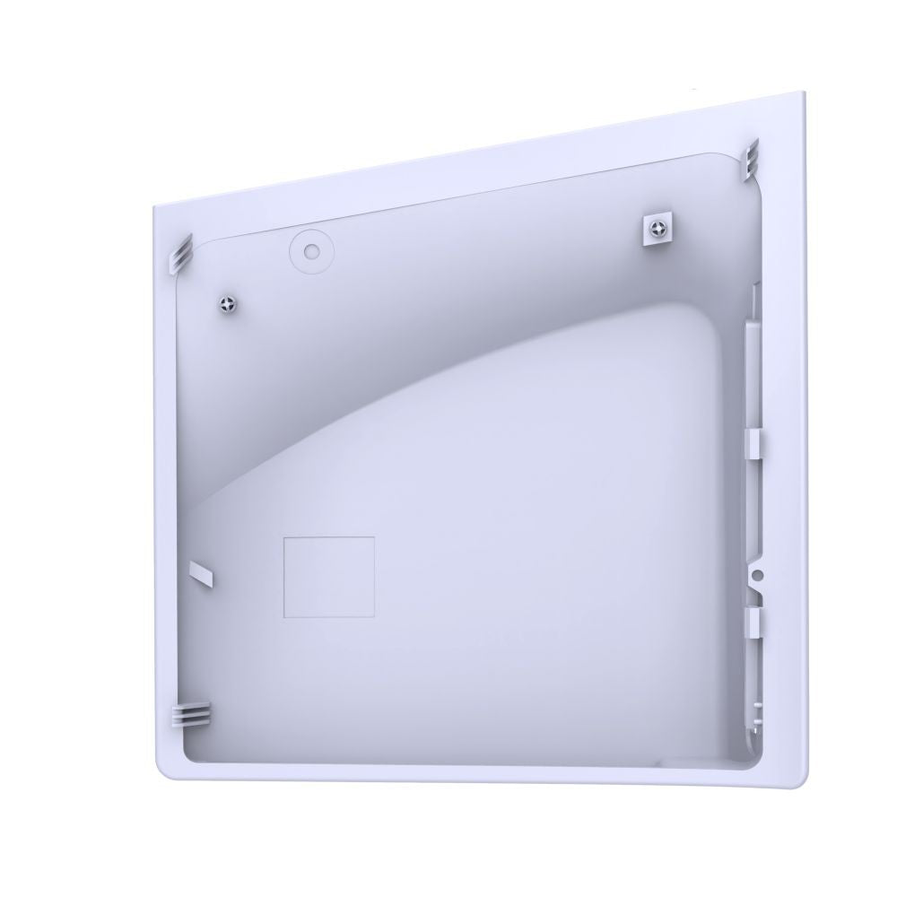 Premium Hard White Panels ABS One Parts Shell Case Replacement Faceplate Cover for PS5 Slim Disc Digital