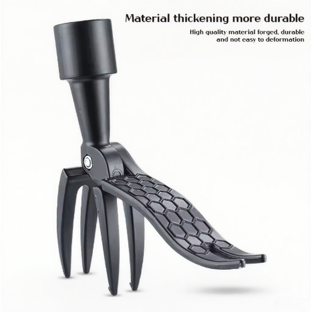 Black Weeding Head Replacement Gardening Claw Foot Pedal Weed Puller Stand Up Weeding tool Digging Weeder Root Remover