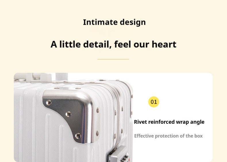 2025 New Large-capacity Suitcase 20/22/24/26/28-inch Cart Box Travel Boarding Case Portable Trolley Suitcase Roller Suitcase