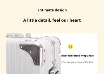 2025 New Large-capacity Suitcase 20/22/24/26/28-inch Cart Box Travel Boarding Case Portable Trolley Suitcase Roller Suitcase