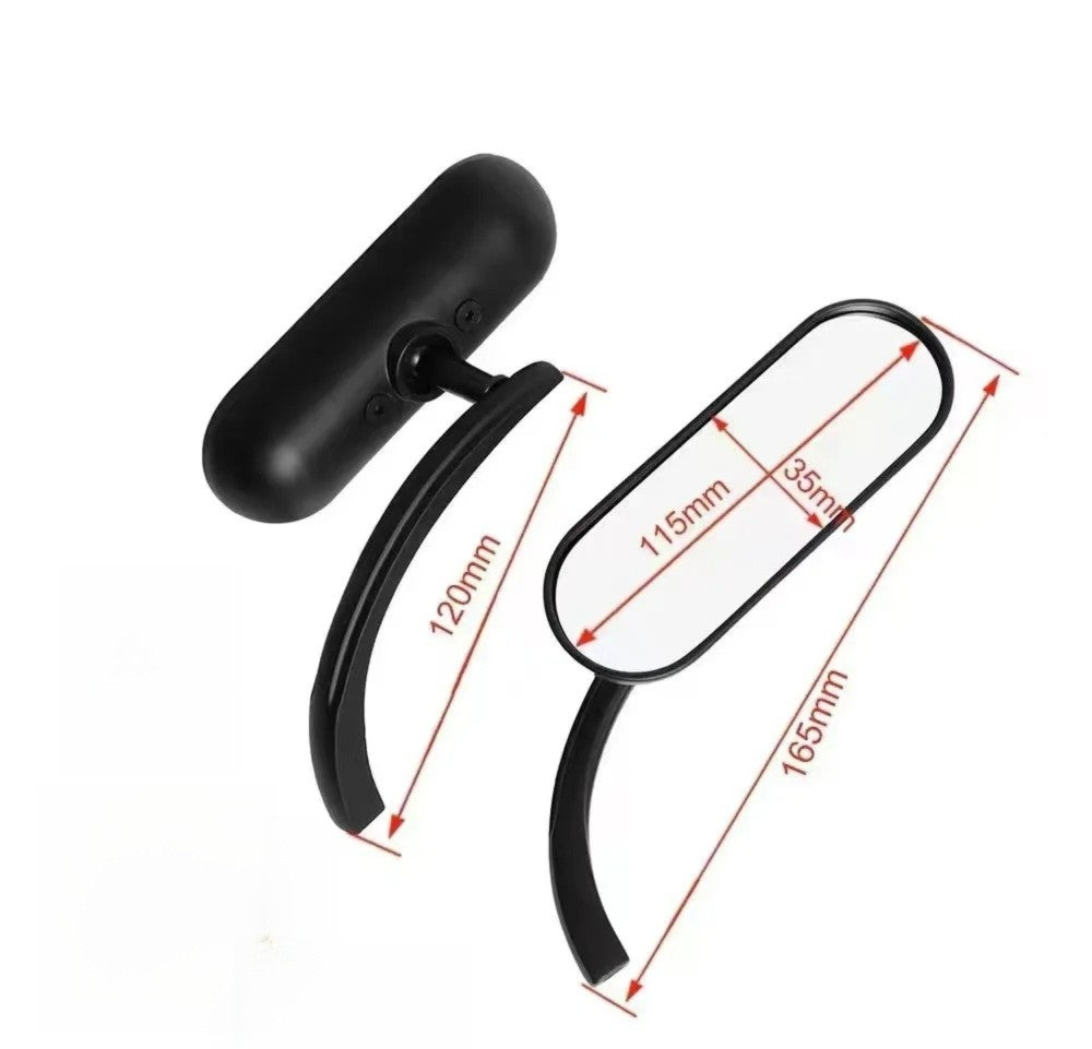 Espelho retrovisor universal de motocicleta para acessórios Harley Davidson Touring Road Street Acessórios para motocicleta espelho de moto